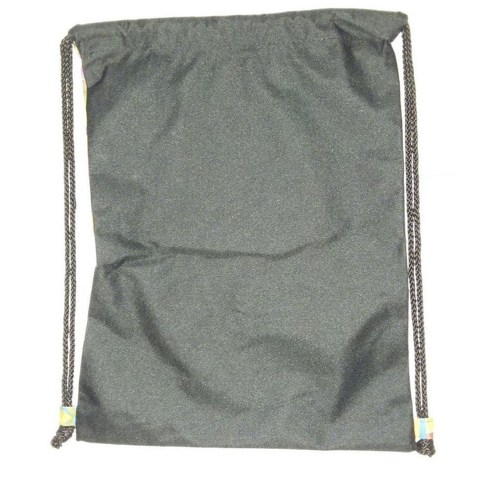 Geometric Pattern Drawstring Bag - Picture 3 of 3